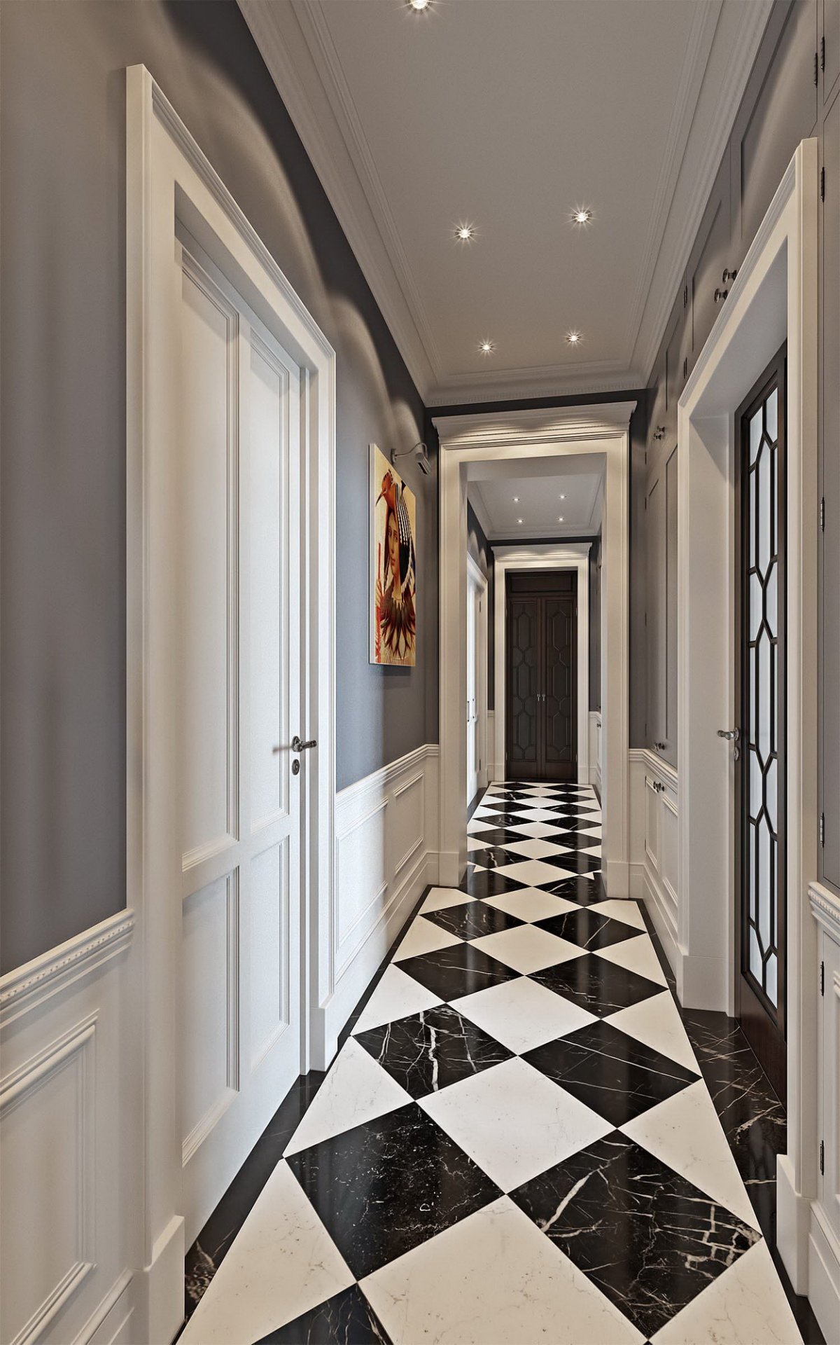 Керамическая плитка Original Style/Victorian Floor Tiles Plain Colors/Octagon Dover Black