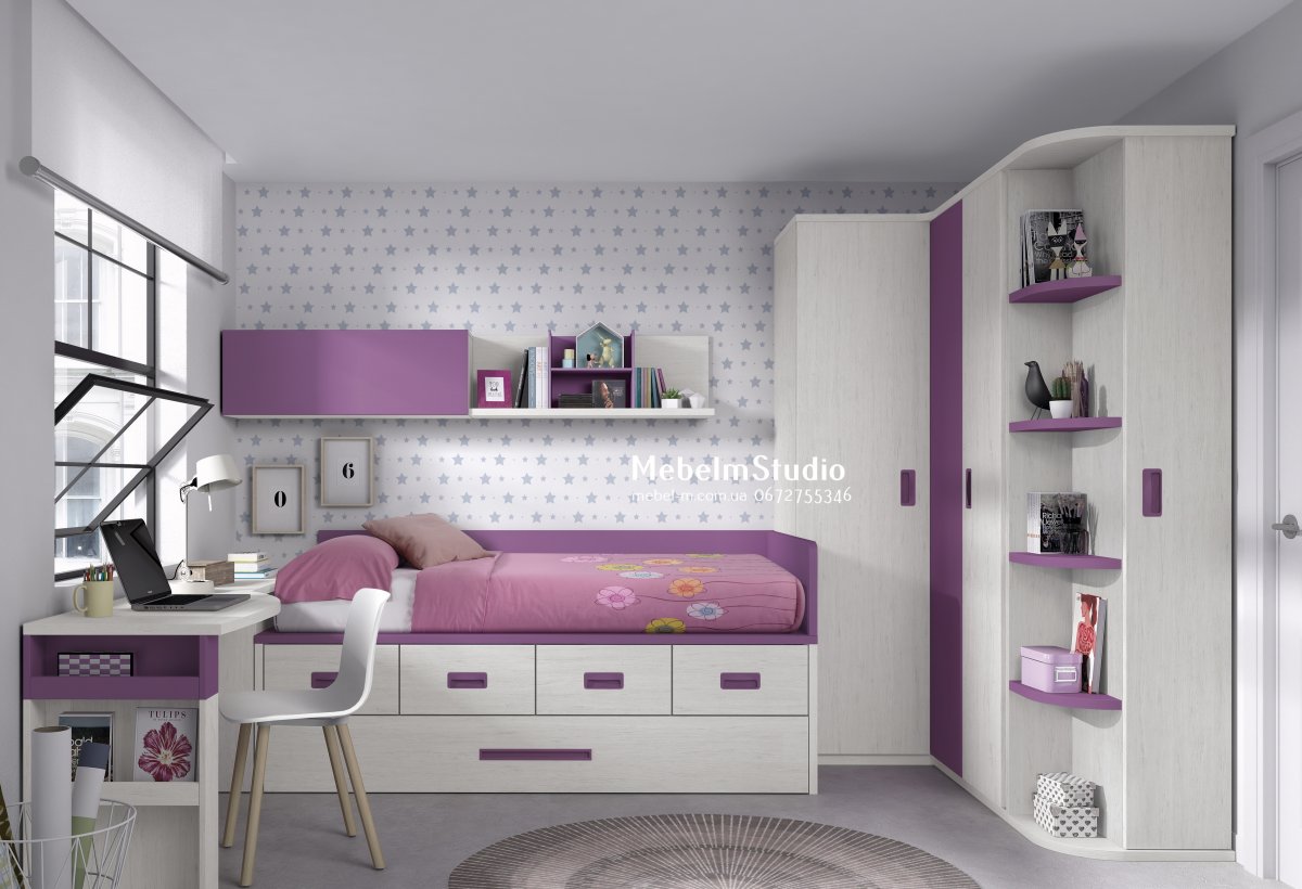 Детская мебель для подростка девушки