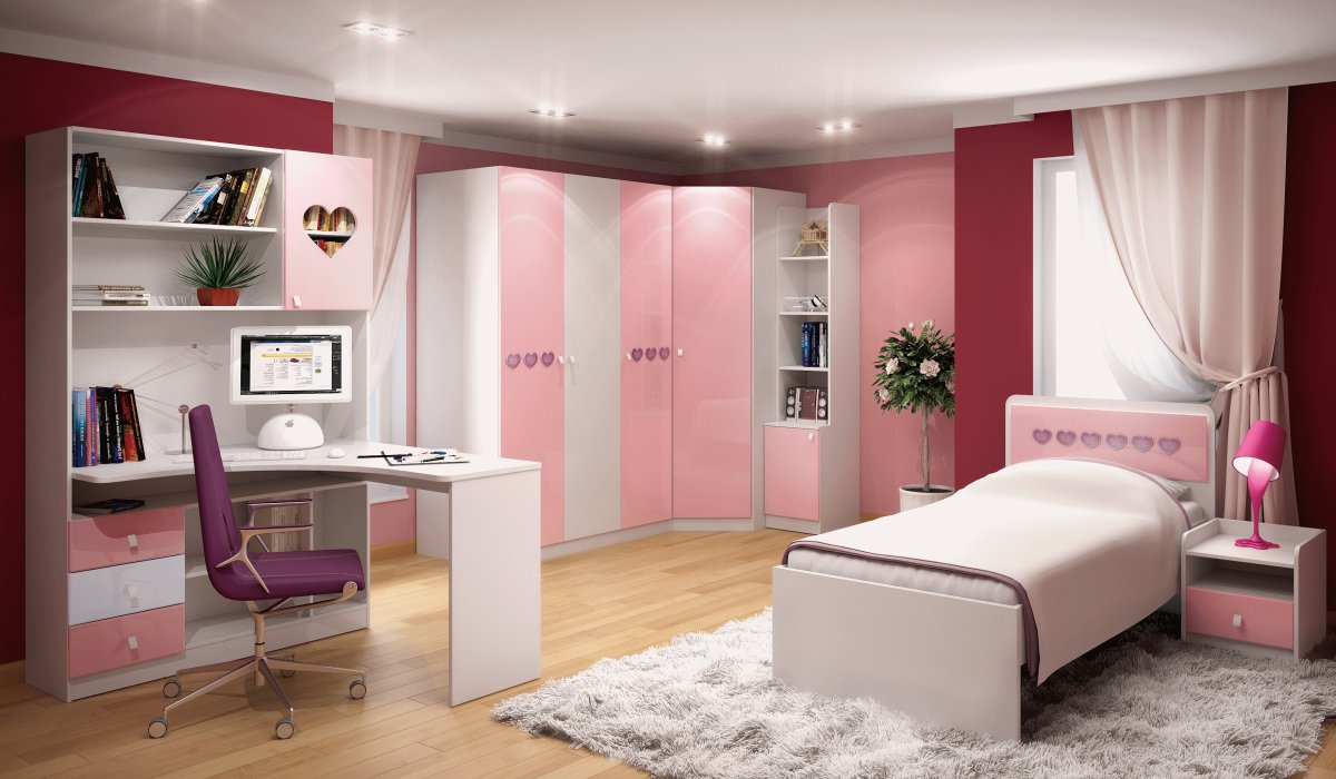 Детская мебель Ральф 4 сердца