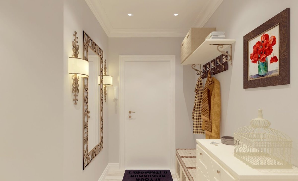 Узкая прихожая