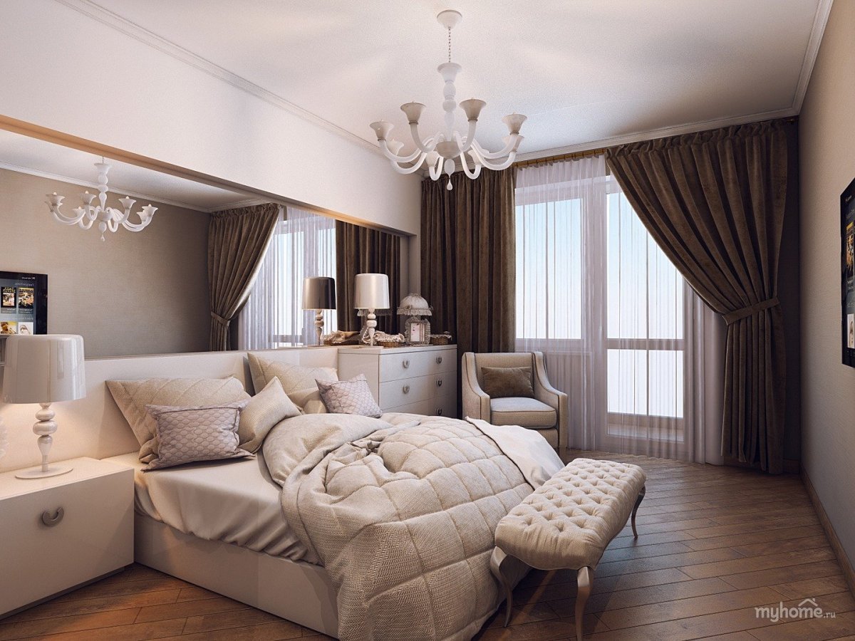 Интерьер квартиры в светло бежевых тонах