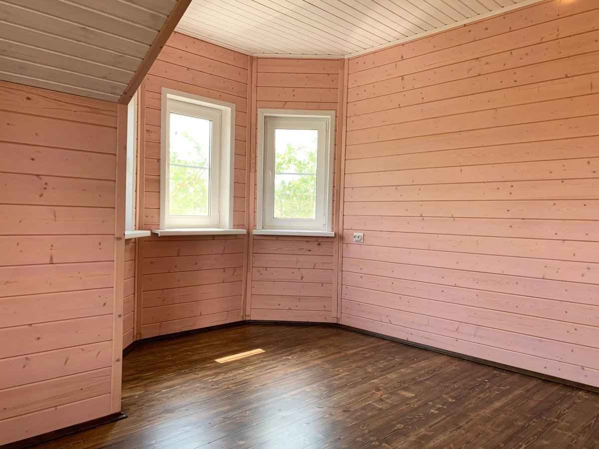 Имитация бруса 190 внутри