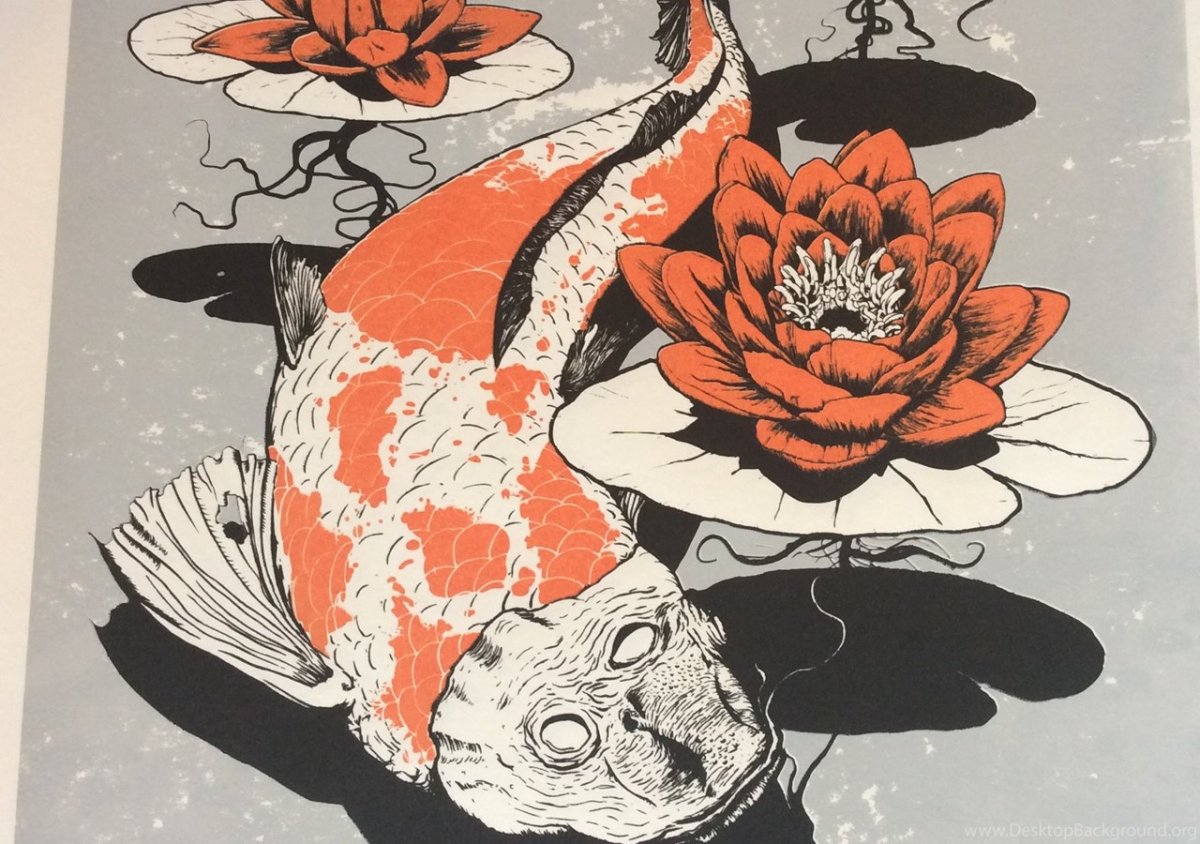 Карпы кои Хаяо Миядзаки