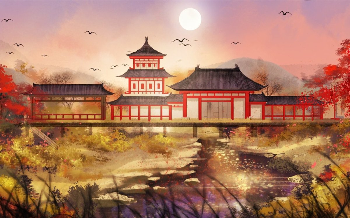 Пейзаж в китайском стиле