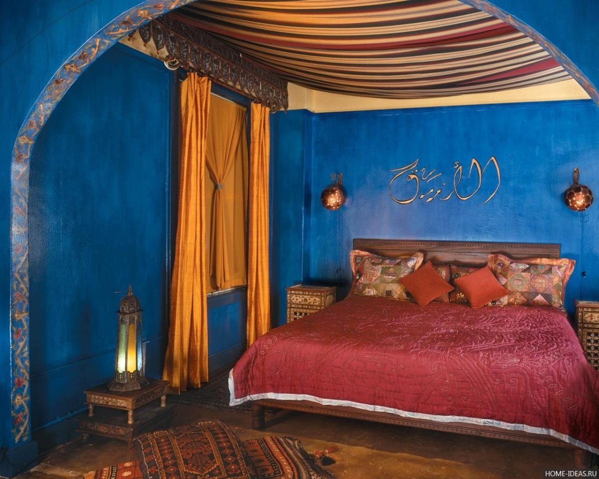 Марокко арабский стиль спальня