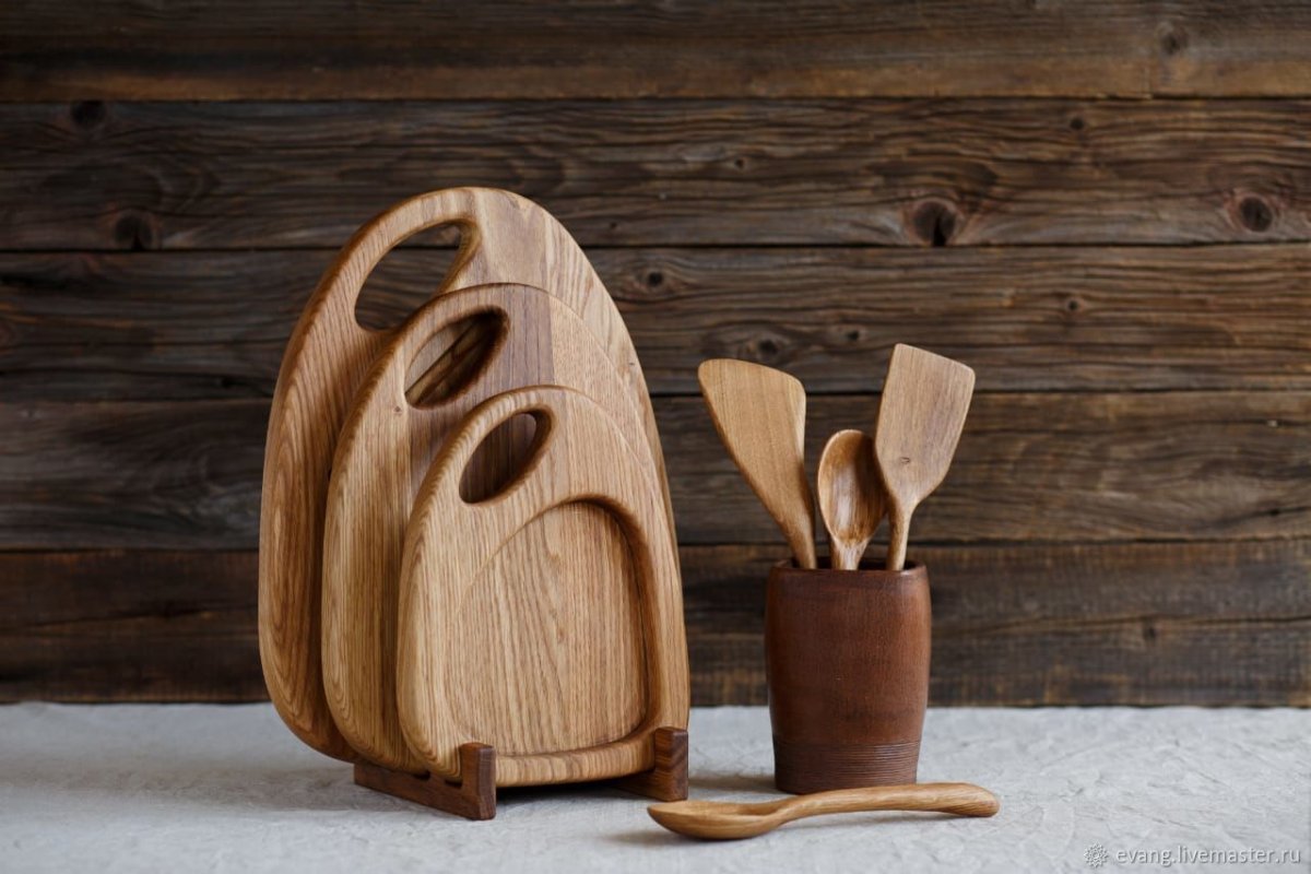 Посуда из дерева