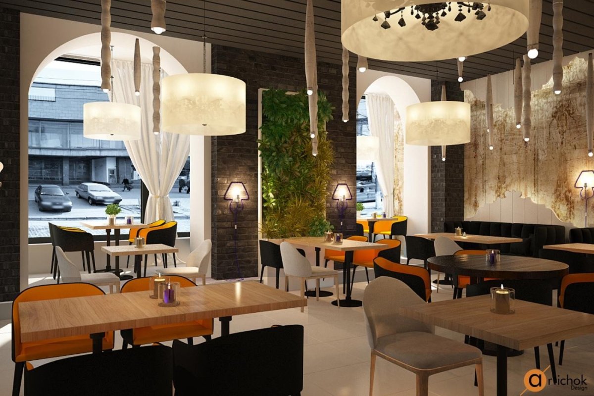 Интерьер кафе