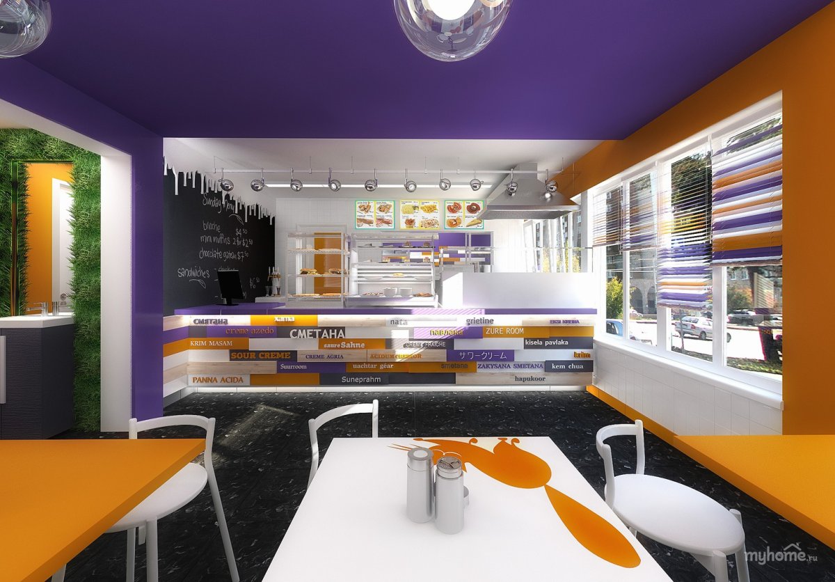 Интерьер ресторана