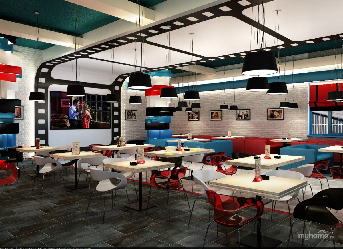 Интерьер КИНОКАФЕ