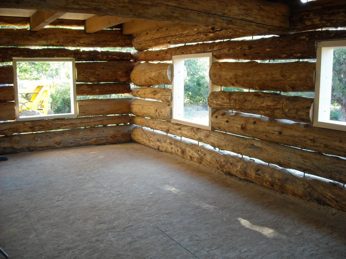 Отделка старого дачного дома внутри