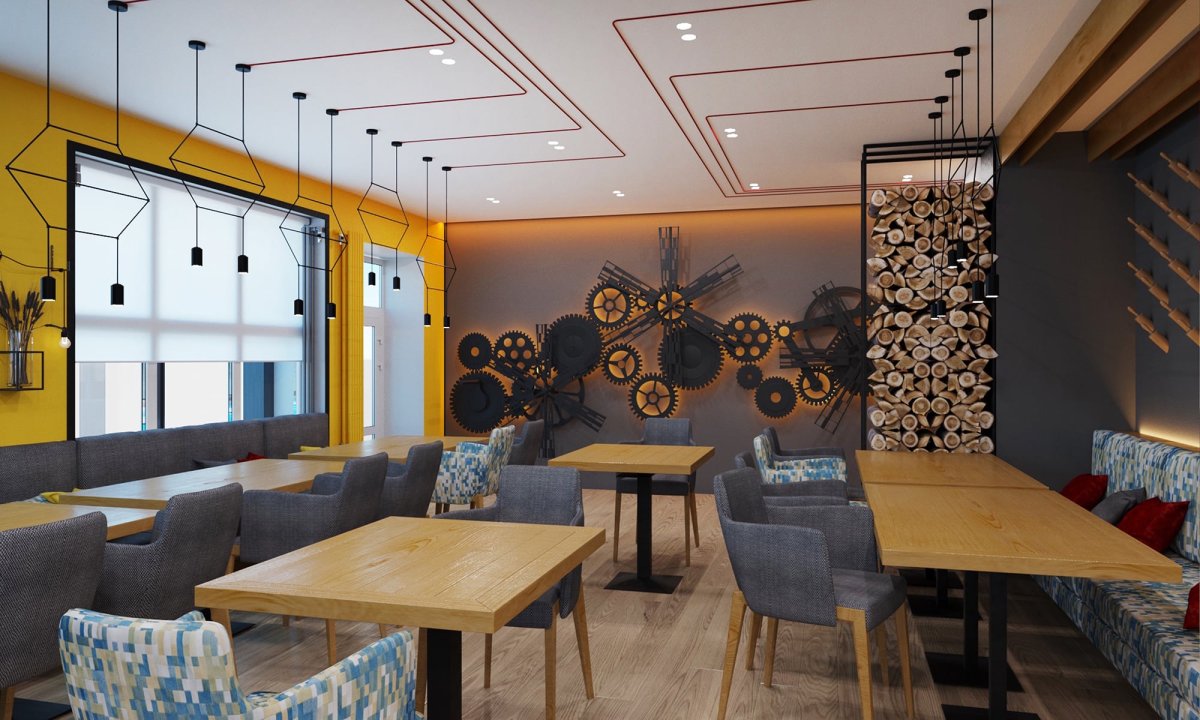 Йокогама Лесной кафе