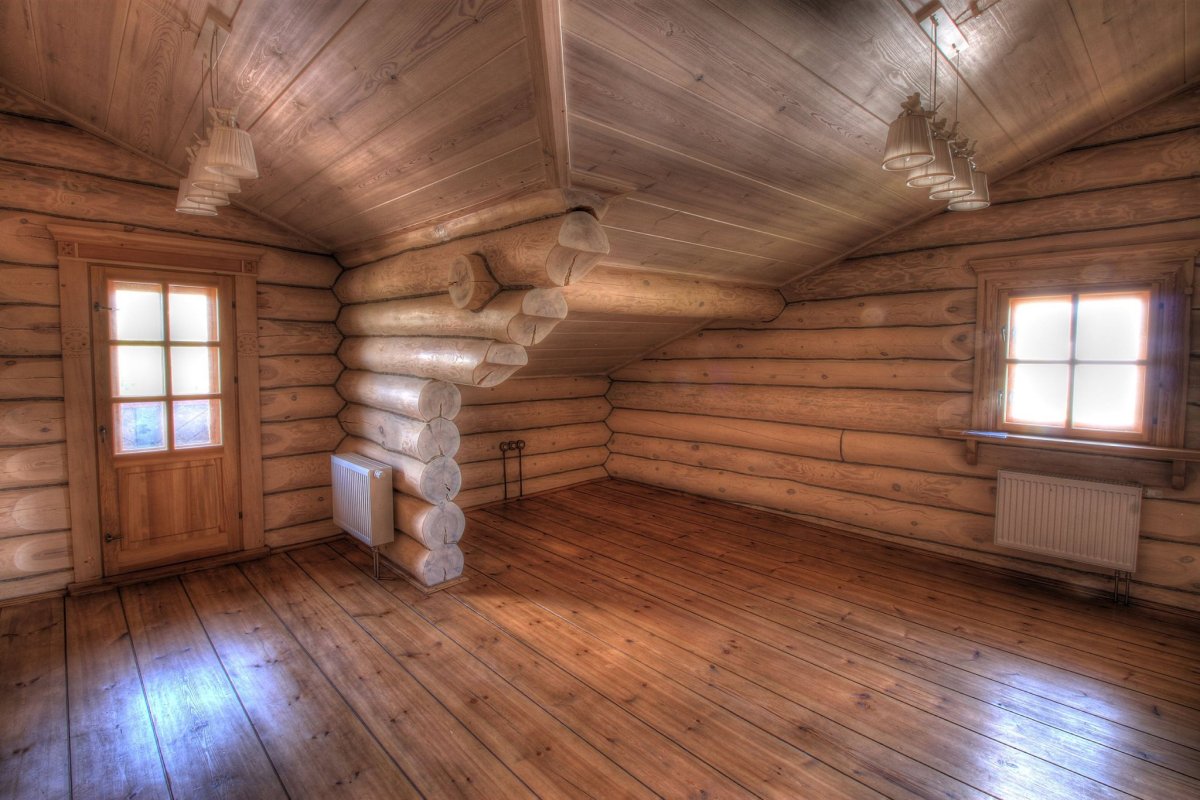 Деревянный интерьер под старину