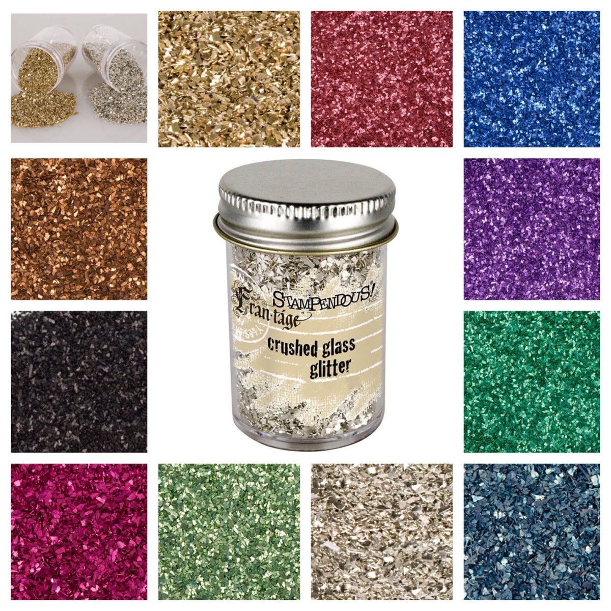 Стекающий глиттер