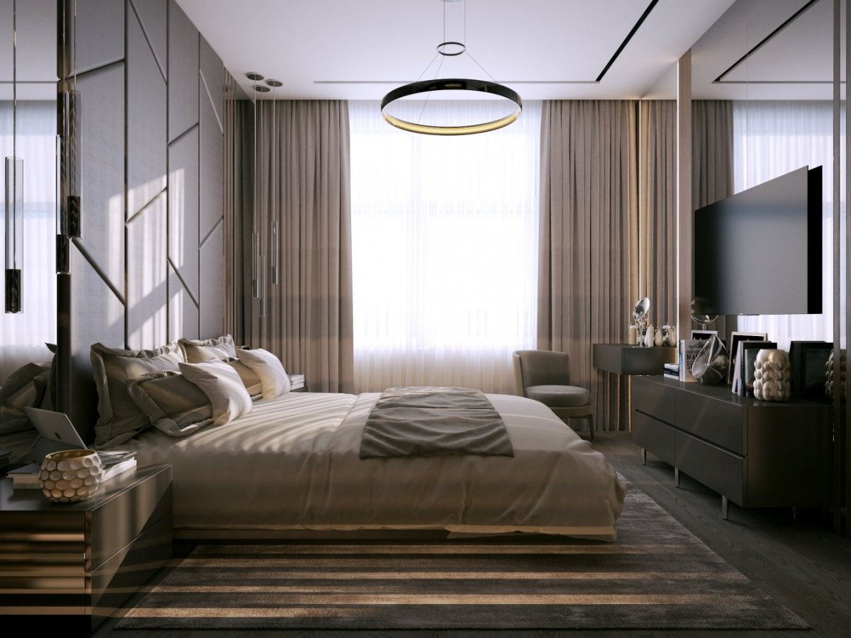 Спальня в минималистическом стиле