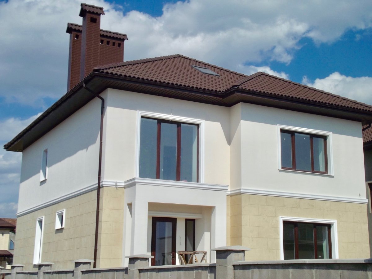 Фасадная штукатурка полимер короед