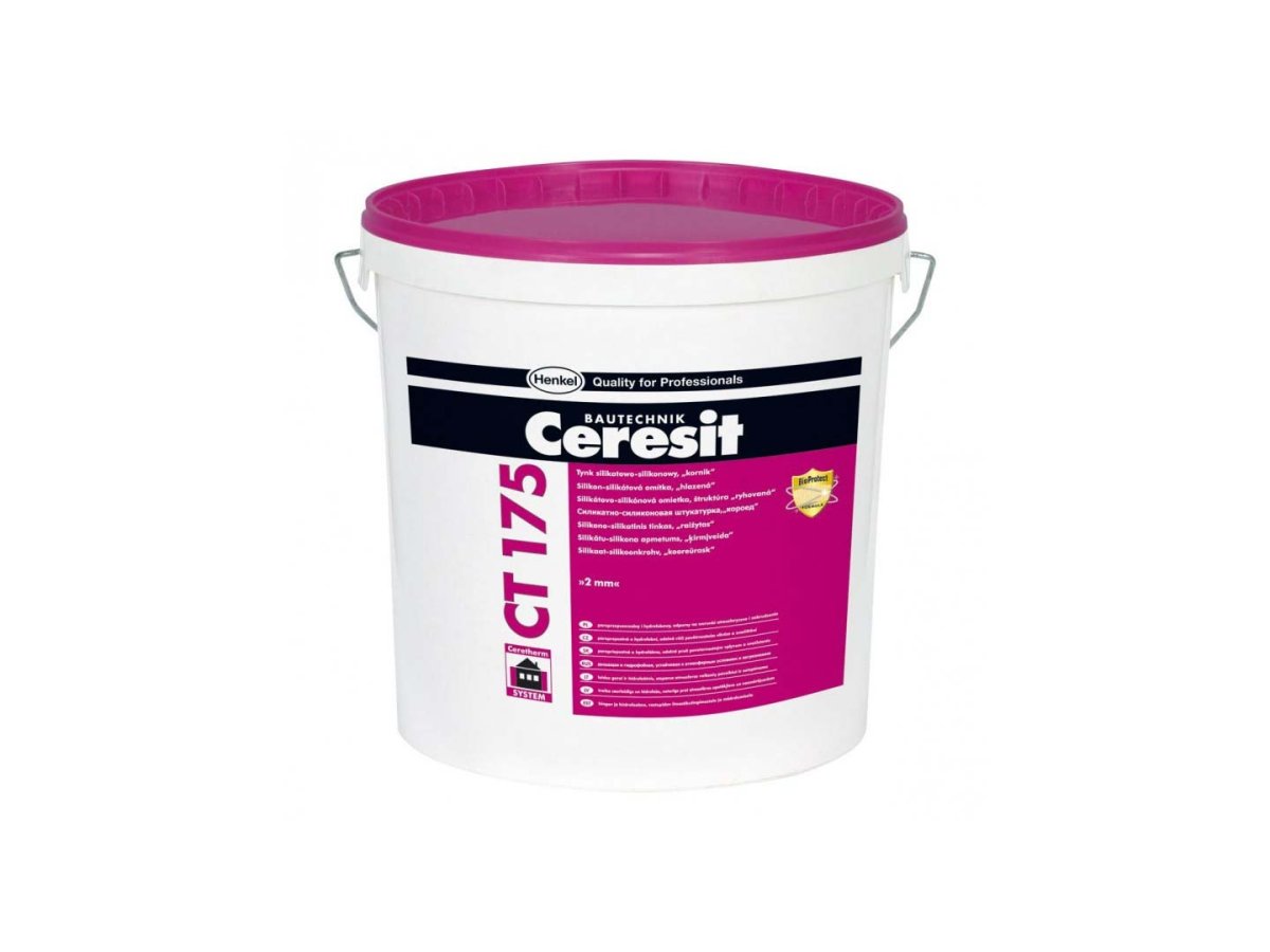 Камешковая штукатурка Ceresit ct174 цвета