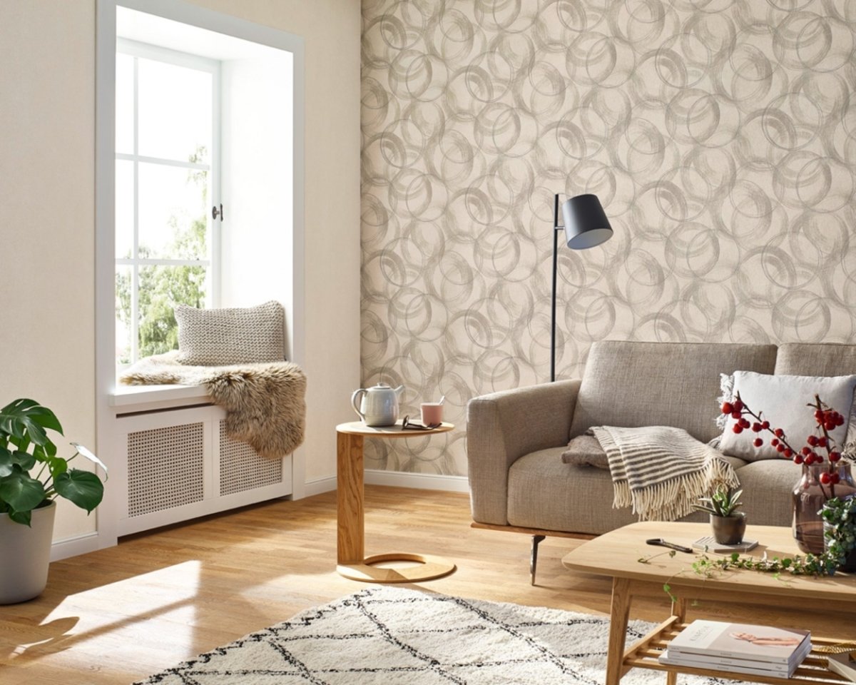 Обои флизелиновые a.s. Creation Björn серые 0.53 м 351811