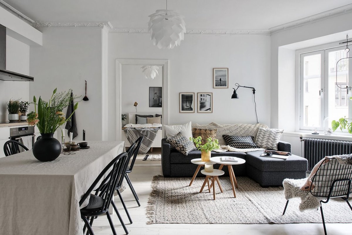 Декор в скандинавском стиле