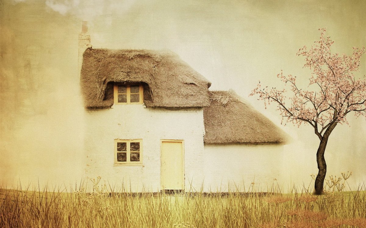 Обои домики