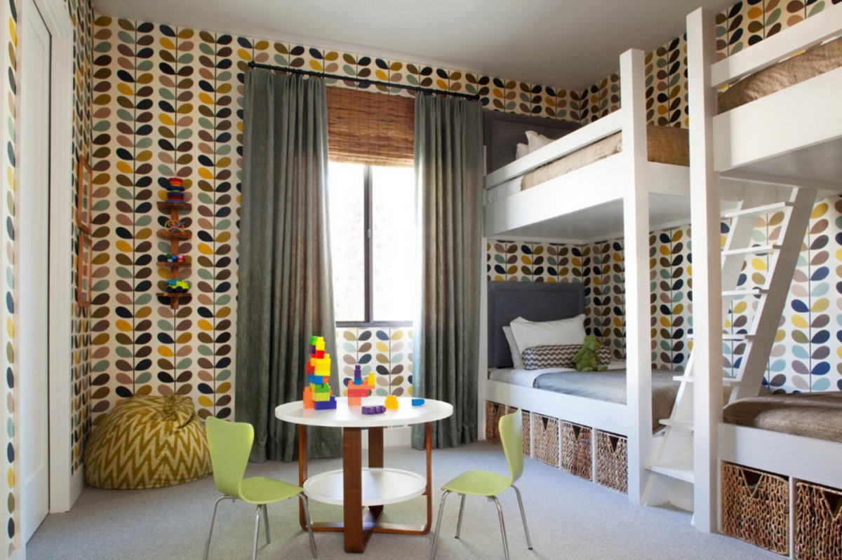 Зонирование детской комнаты для одного ребенка