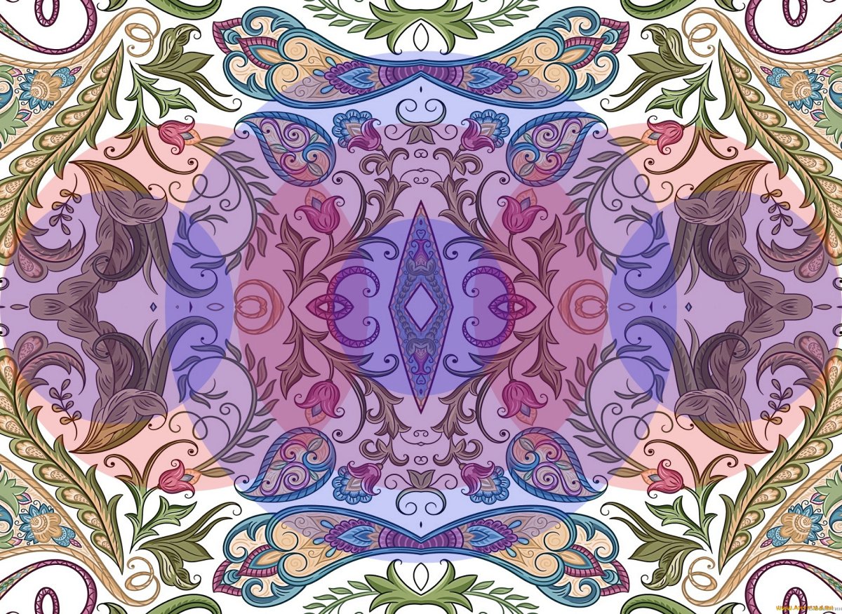 Восточные орнаменты в ар деко