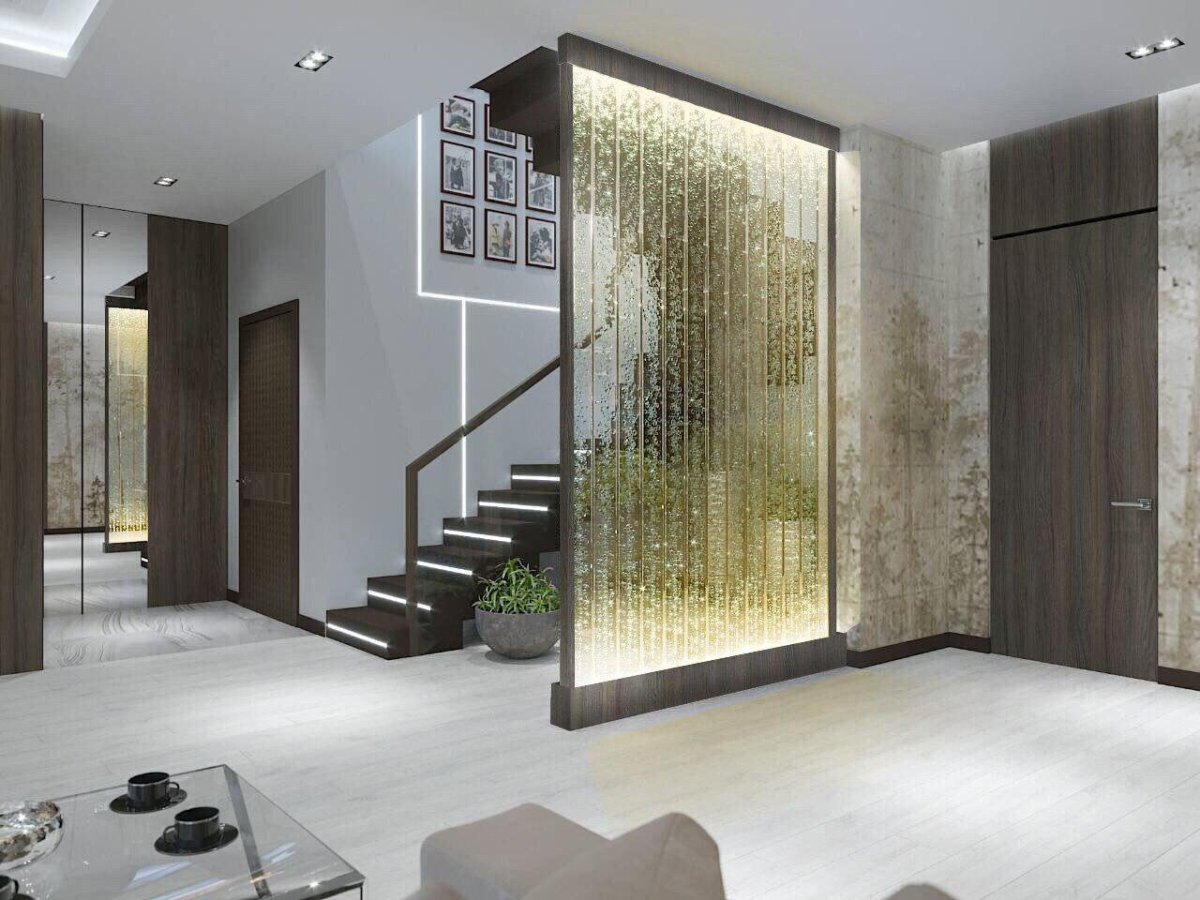 Вертикальный фонтан