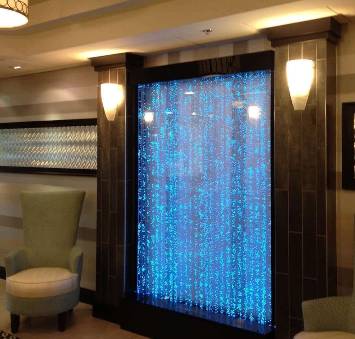 Водопад в интерьере