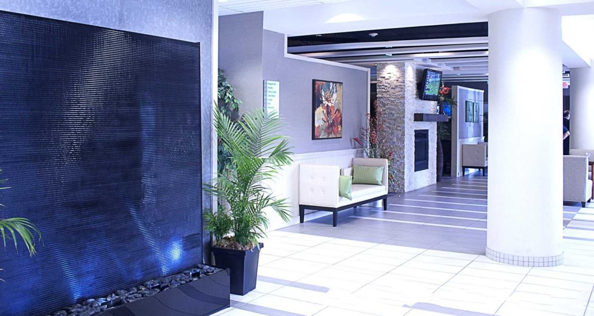 Декоративные водопады настенные