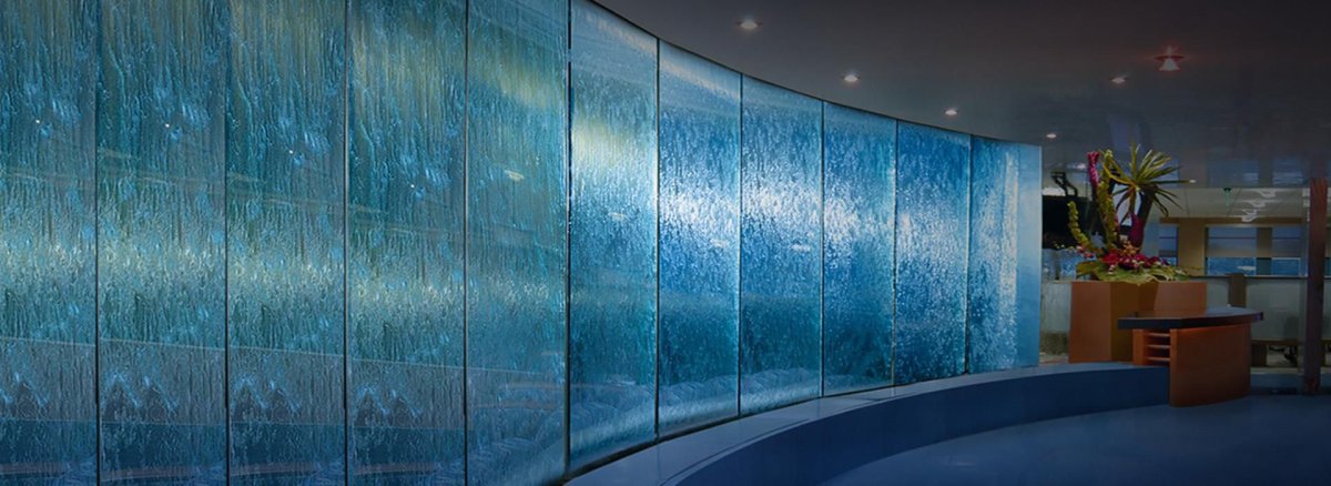 Интерьерный водопад в квартире