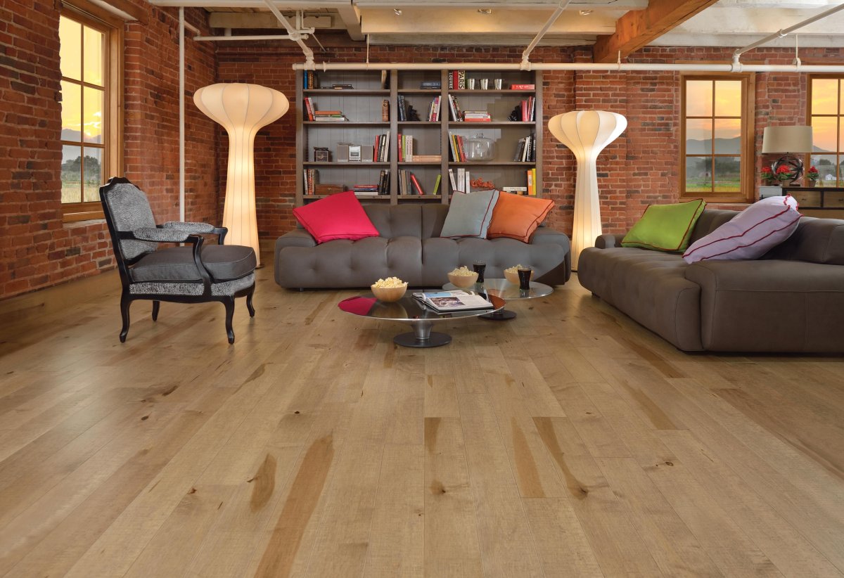 Пол в гостиной линолеум