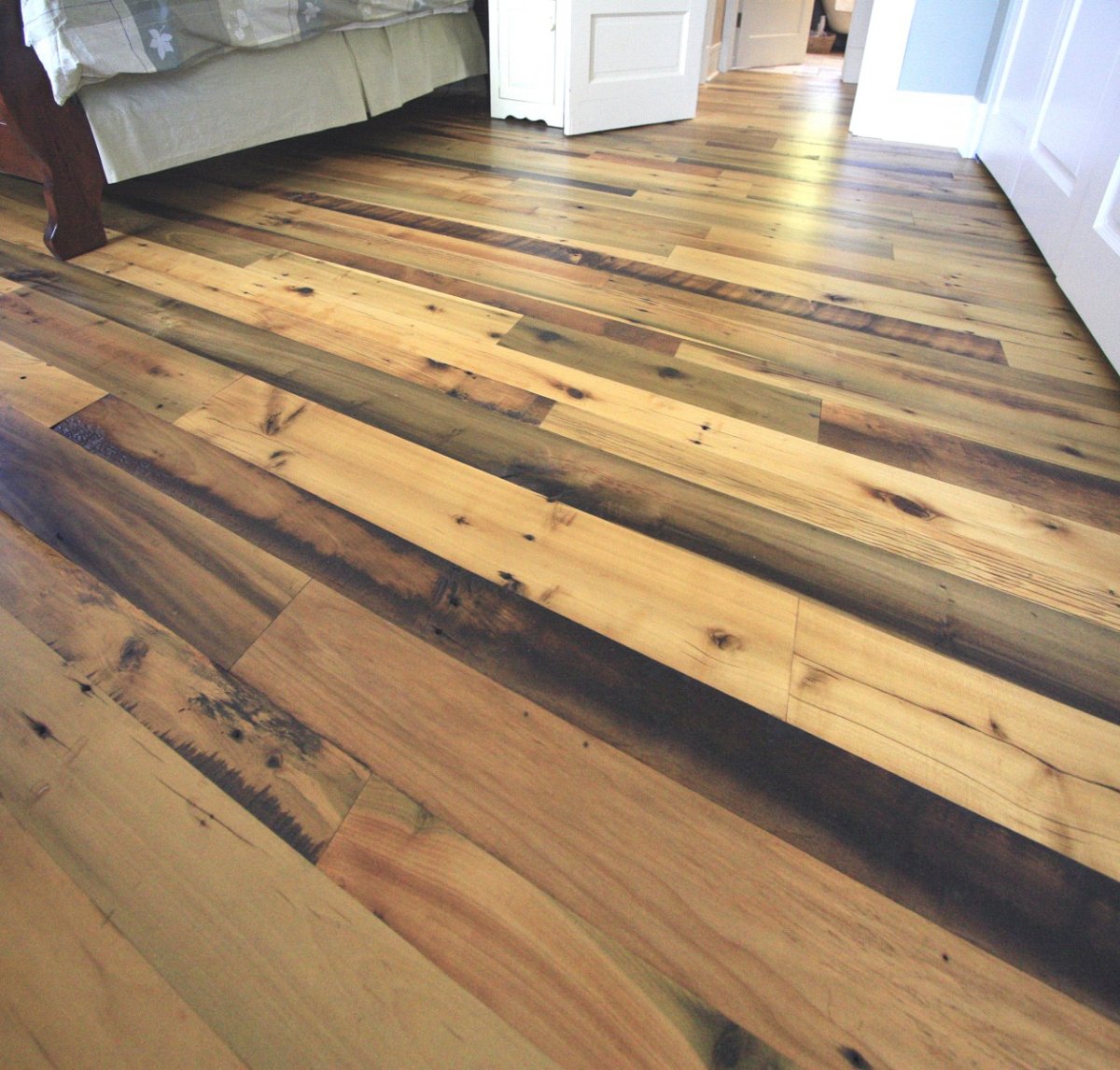 Пол из шпунтованной доски