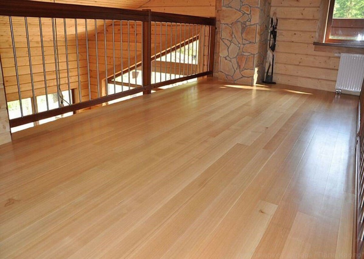 Пол из лиственницы