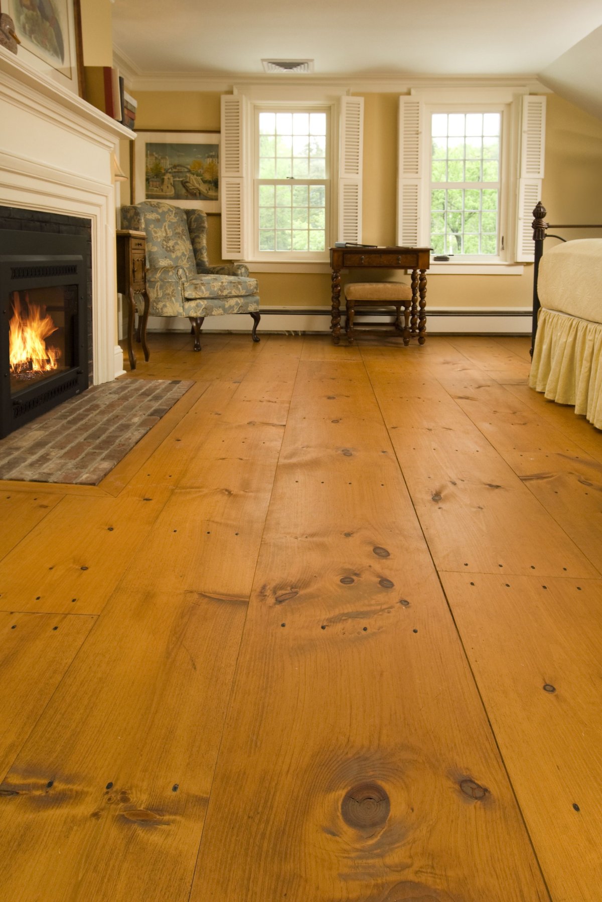 Деревянный пол