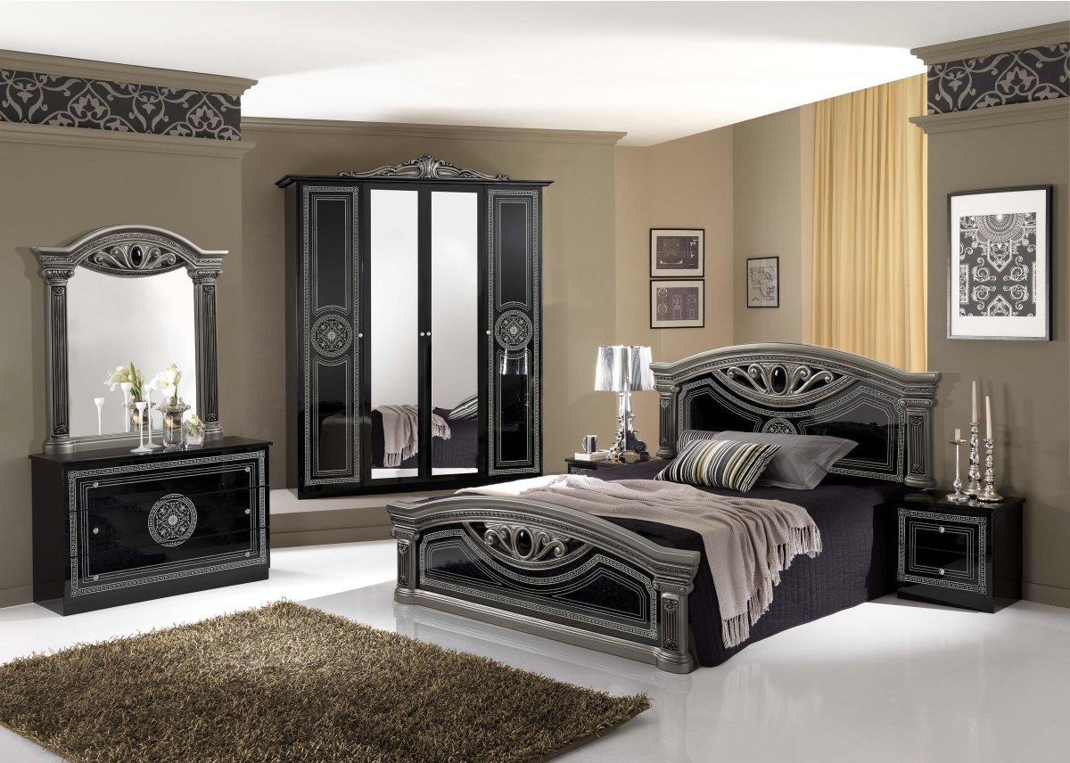 Большая спальня в стиле Модерн