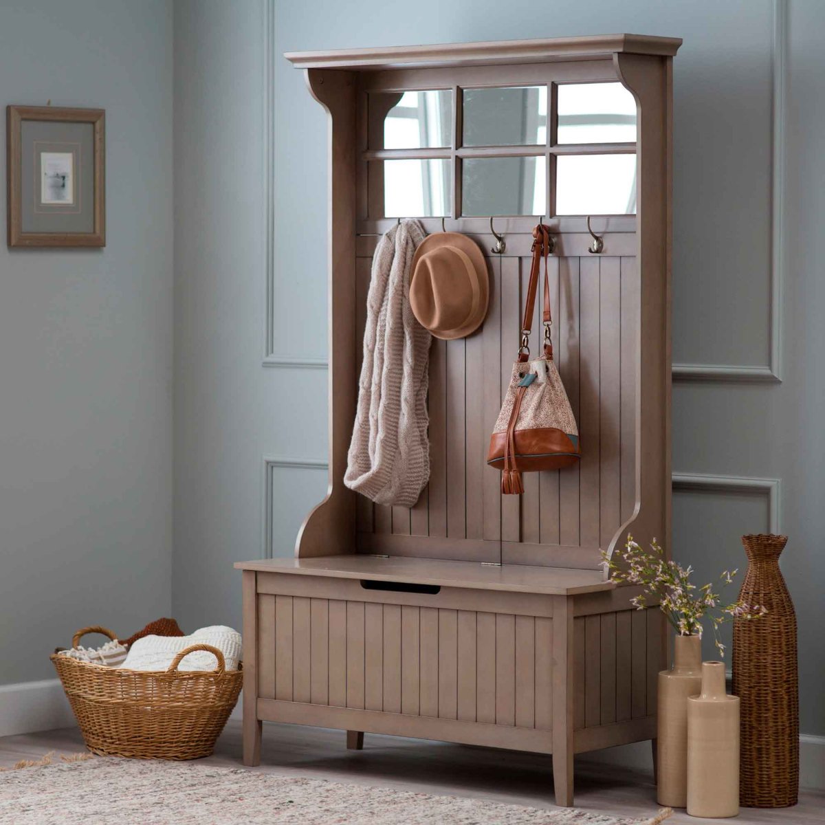 Прихожая в прованском стиле