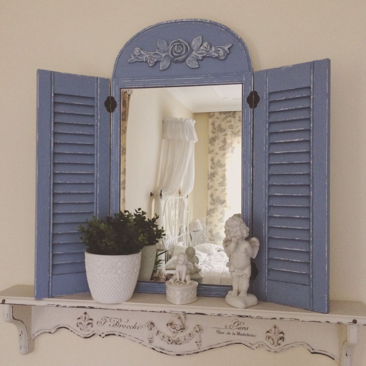 Зеркало со ставнями Прованс