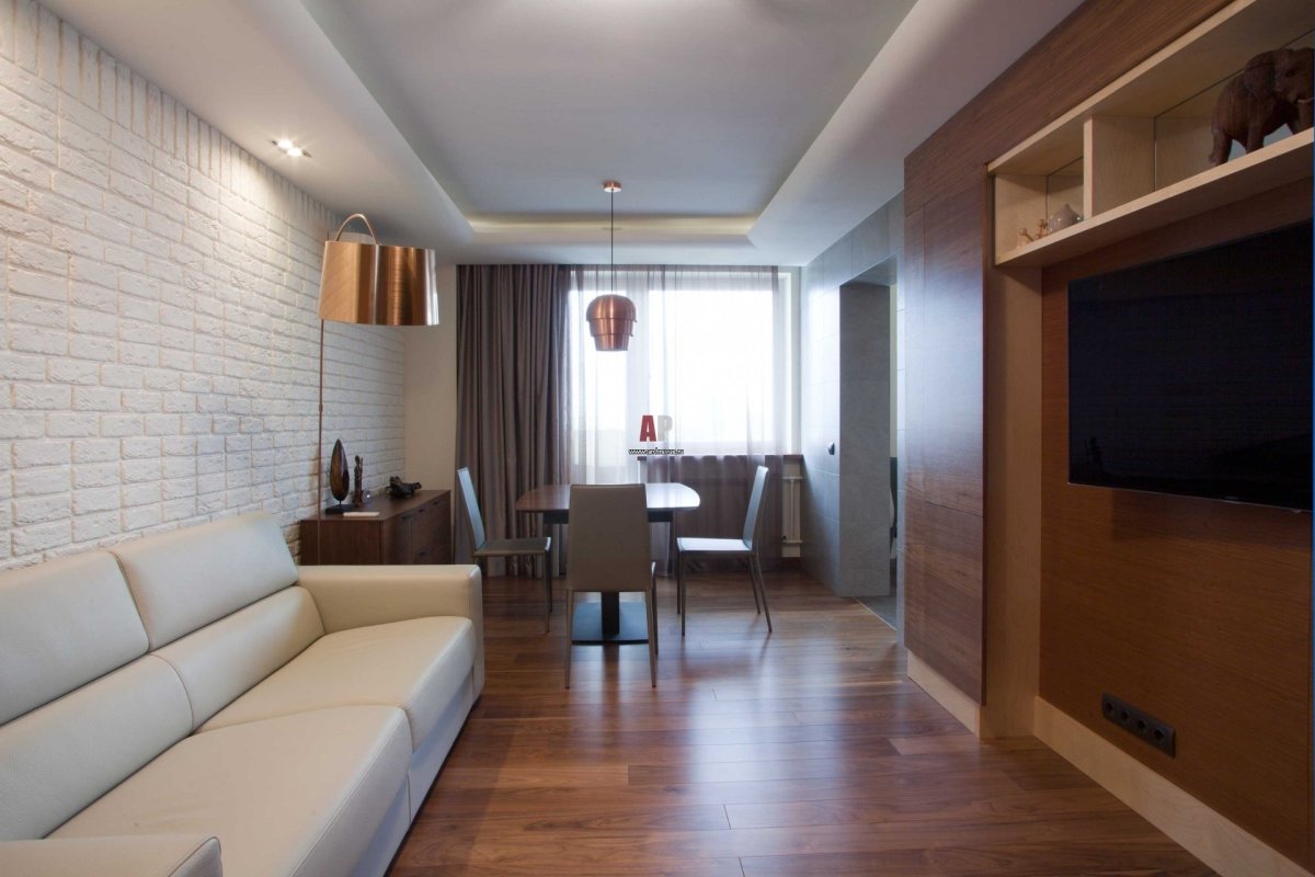 Квартира студия 23 кв.м дизайн