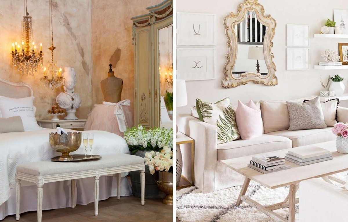 Цветовая гамма Прованса в интерьере