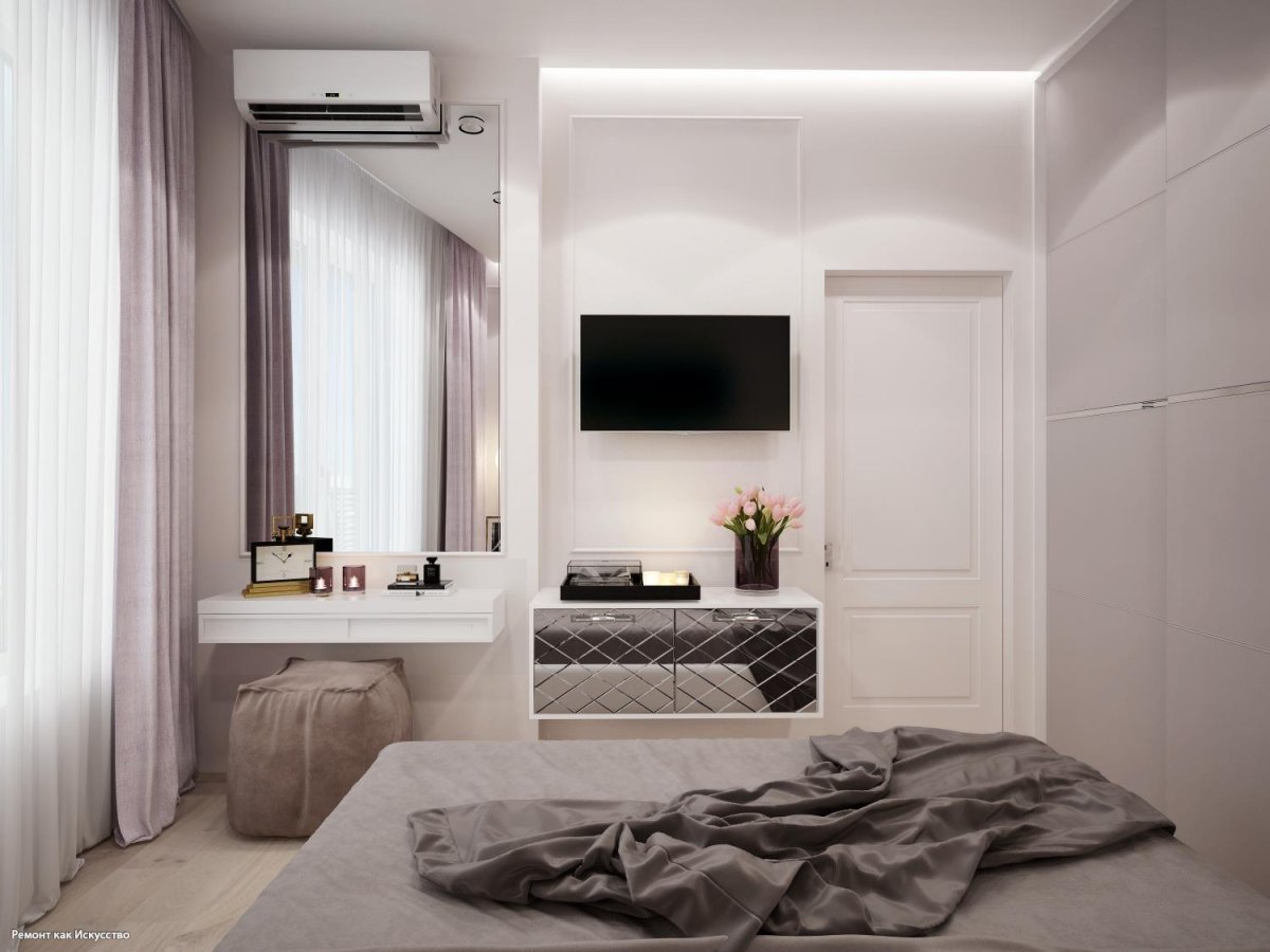 Дизайн гостиной 18 кв.м в панельном доме