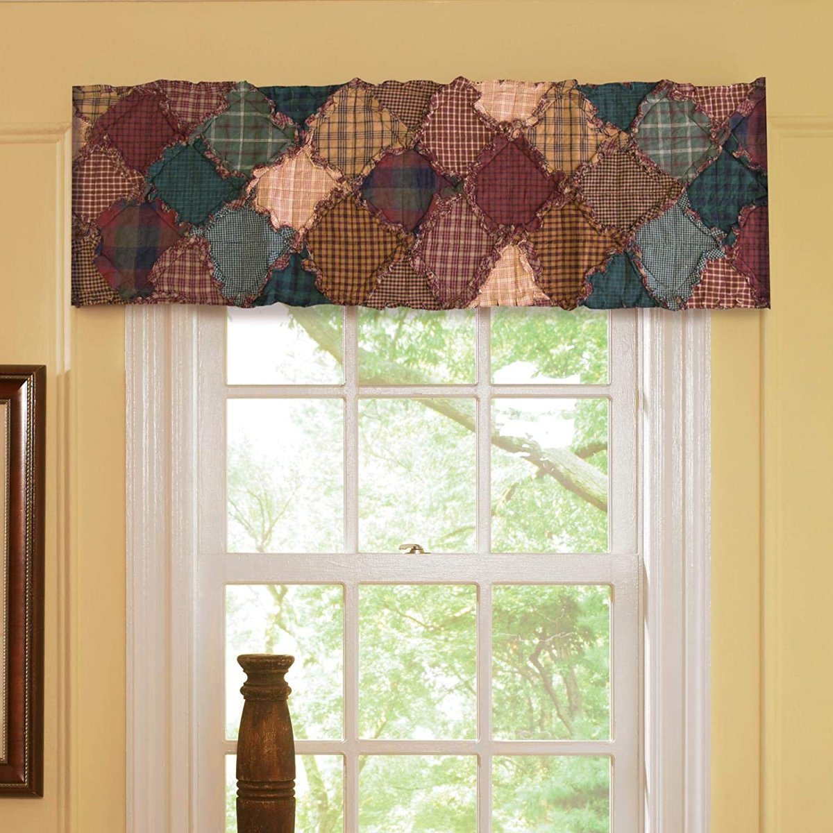 Шторы в технике пэчворк