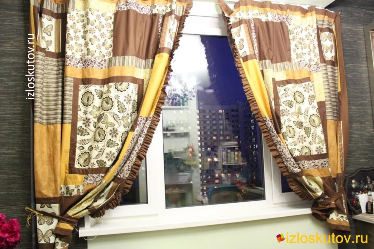 Лоскутные занавески