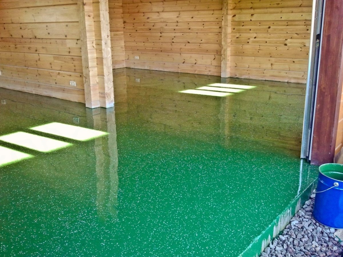 3д полы из эпоксидки