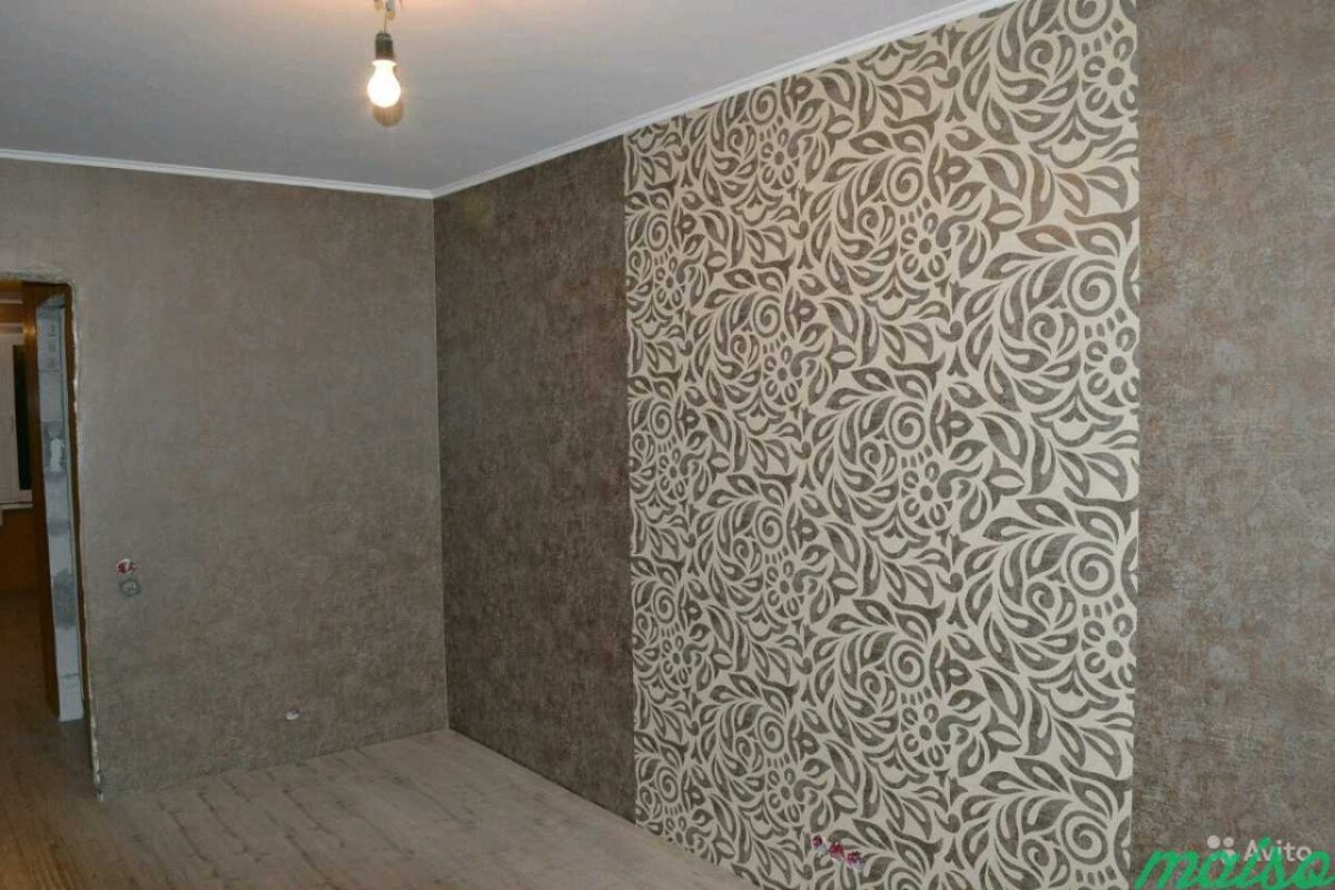 Поклейка обоев