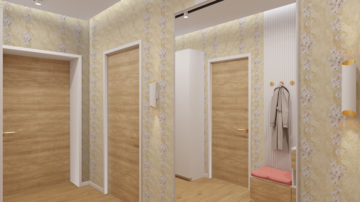 Отделка стеновыми панелями МДФ