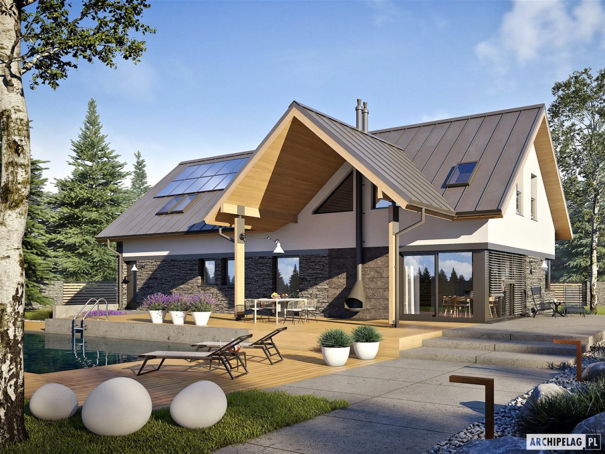 Мансарда в стиле Шале