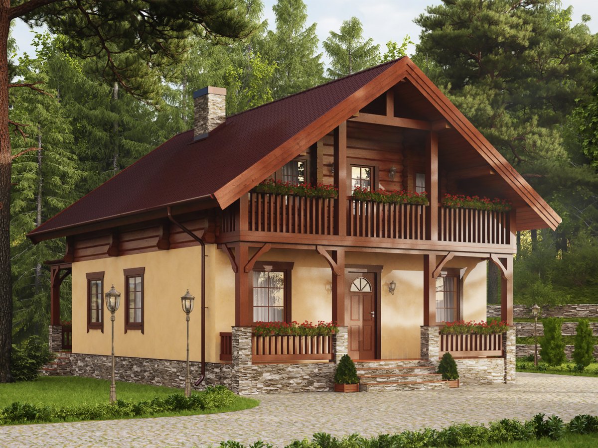 Дом Шале 150 кв м