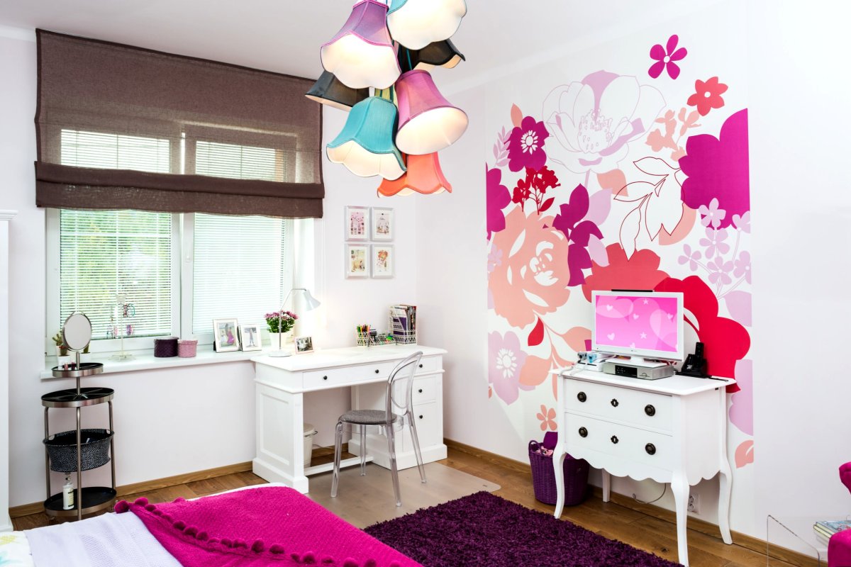 Комната для девочки в скандинавском стиле