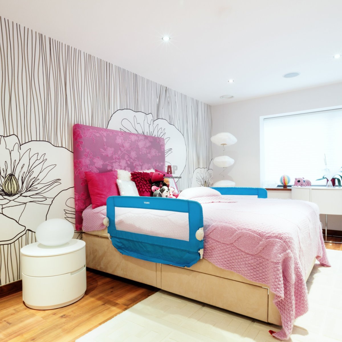 Дизайнерские комнаты для девочек