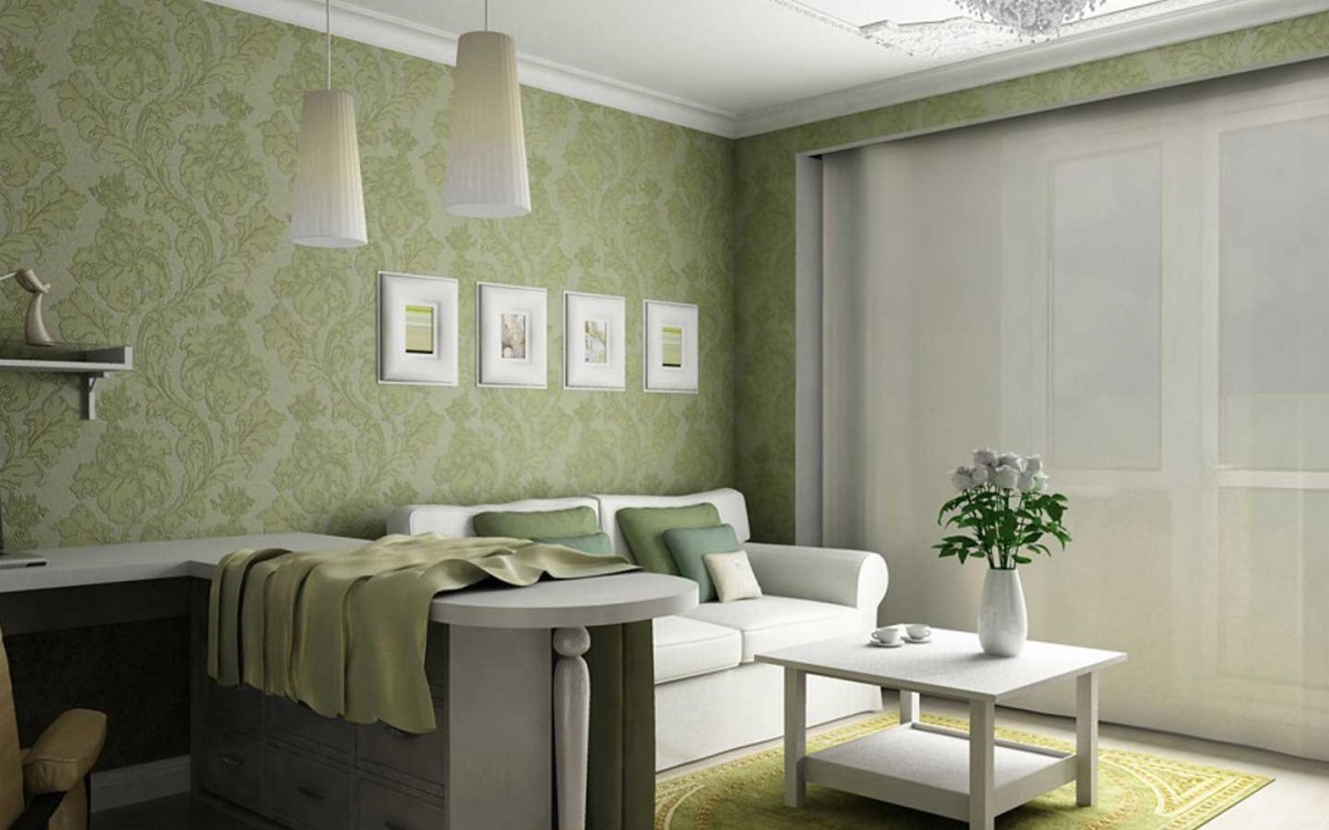 Бритиш Грин цвет в интерьере