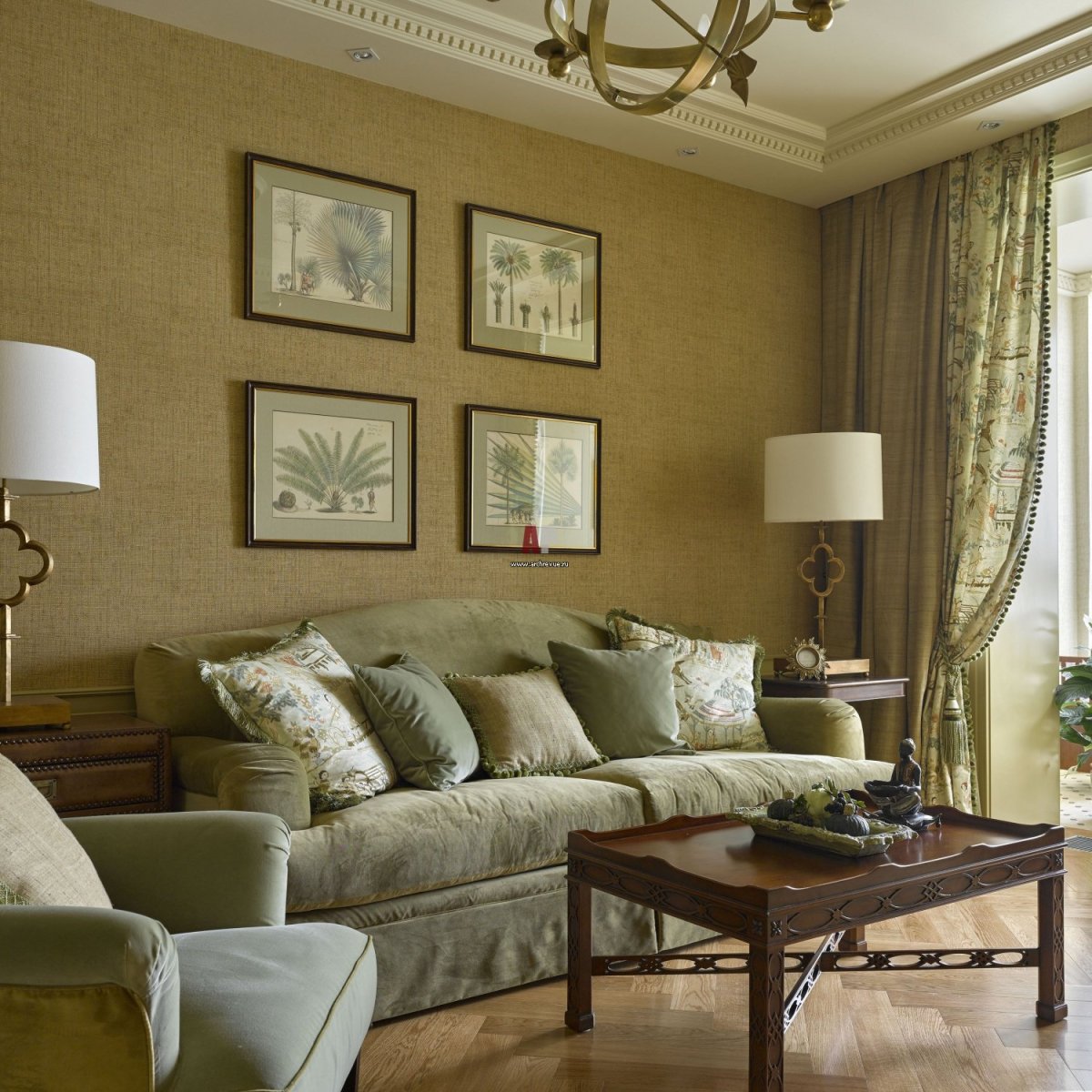 Интерьер гостиной